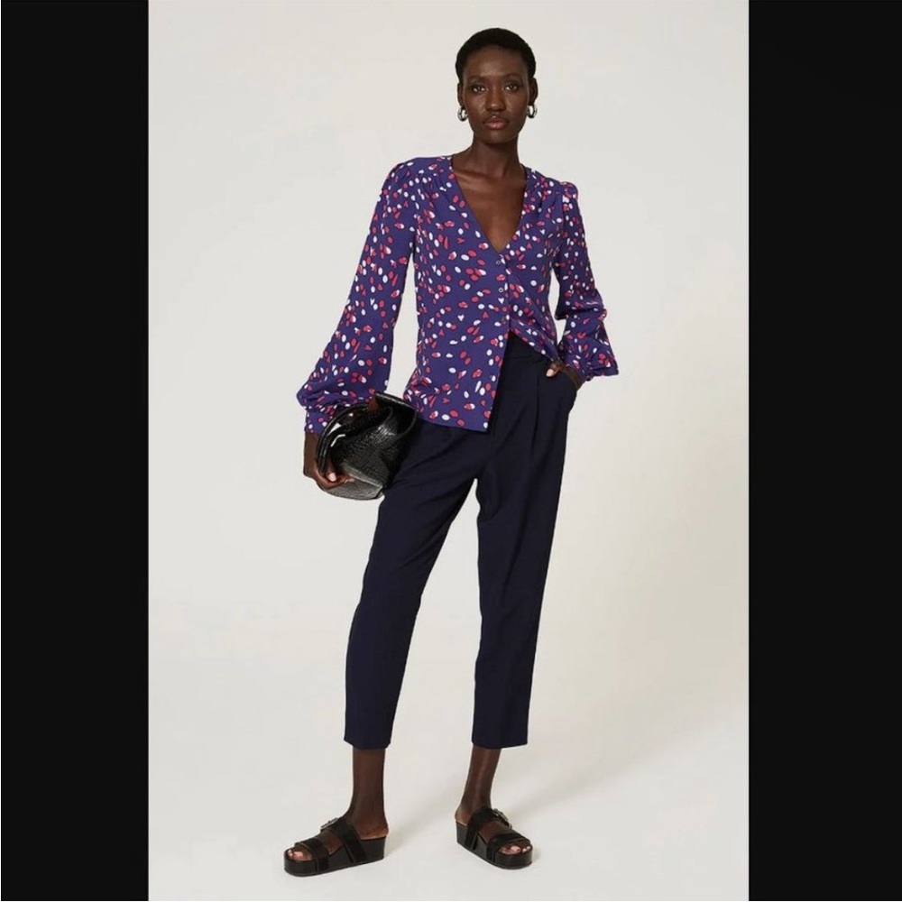 KOCHE COLLECTIVE Women's‎ Dot Blouse Size 38
